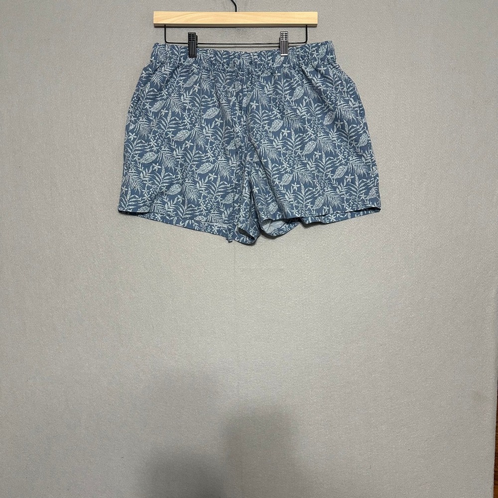 Men's Tropical Print Swim Trunks XL Coastal Vacation Beachcore‎ Shorts